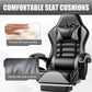 Ergonomic Gaming Chair with Footrest