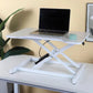 Ultra-Slim Height Adjustable Desk Riser – Single Top