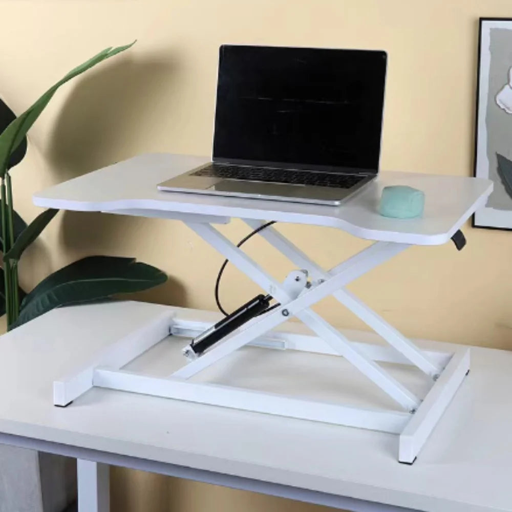 Ultra-Slim Height Adjustable Desk Riser – Single Top